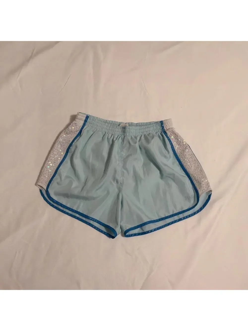 Victoria's Secret PINK light blue shorts